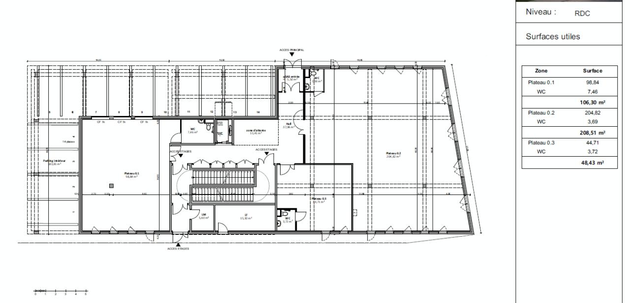 Bureau Rouen 2566m² Vente bureau Rouen Seine-Maritime OVBUR2534022 1